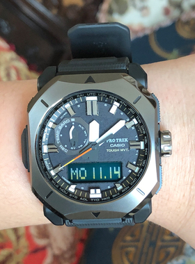 卡西欧 PRW-6900Y-1/YL-5/6600YB-3/BF-1/61Y-1B光能电波登山手表