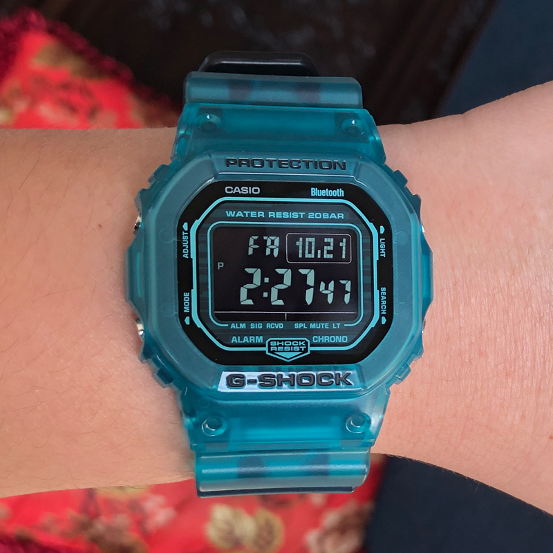 卡西欧手表G-SHOCK DW-B5600G-2/1/7/5600SKC-1蓝牙电子防水男表-封面