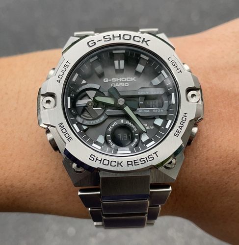 卡西欧男表太阳能蓝牙腕手表防水