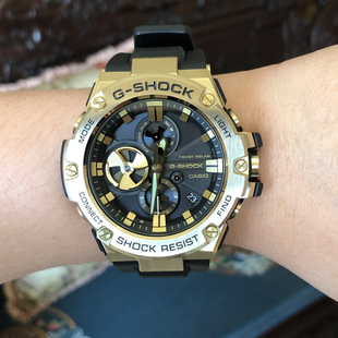 卡西欧G XB太阳能蓝牙男手表 1A9 B100GB GST SHOCK