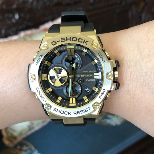 卡西欧G-SHOCK GST-B100GB-1A9/D-2A/1A/X-1A/XB太阳能蓝牙男手表 - 封面