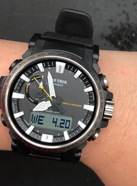 卡西欧PROTREK PRW-61-1A/NJ-1/Y-1B/6600YB-3光能电波登山男手表