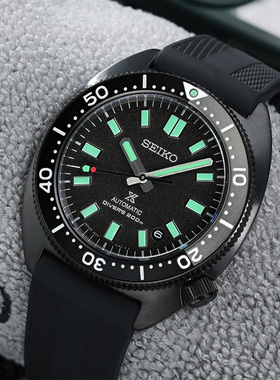 精工手表Prospex黑色限量潜水机械男表 SPB335J1/337/313J1/317J1