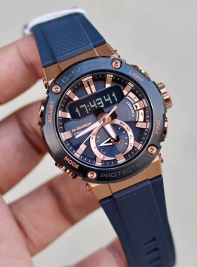 卡西欧G-SHOCK GST-B200G-2A/B/X/B100/X/D/G-1A太阳能蓝牙男手表