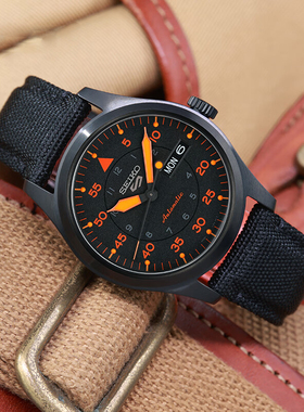 精工手表5号机械防水男士腕表SRPH33K1/SRPJ89/87/SRPK31/33/41K1