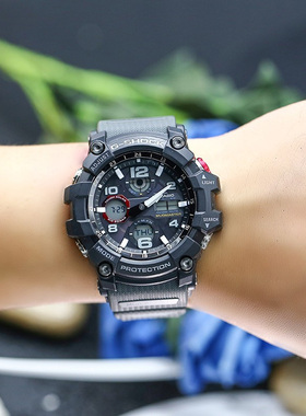 卡西欧CASIO 手表 G-SHOCK GWG-100/1000-1A8/1A3/1A光能电波男表