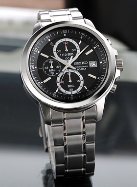精工手表全国联保chronograph 石英男表 SKS471J1 IAAF限量300块