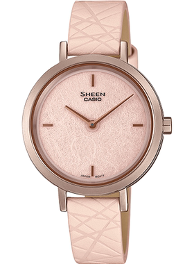 卡西欧手表Sheen SHE-C150CGL-4A/GM-7A/C140CGM/GL-2A石英女腕表