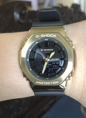 卡西欧 GM-2100G-1A9/B-3A/4A/N-2A/SS-1A/MF-5A防水电子男腕手表