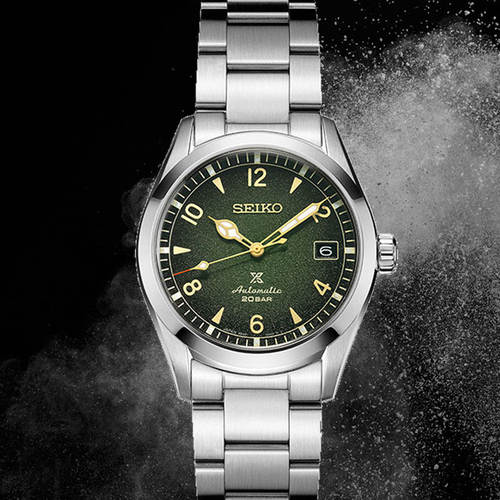 Seiko精工机械登山男防水手表