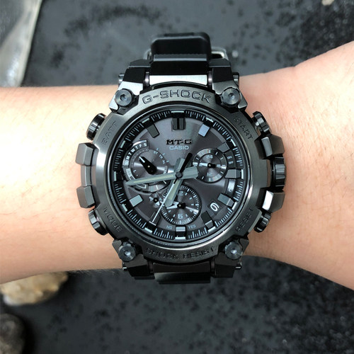 卡西欧太阳能电波蓝牙防水男手表