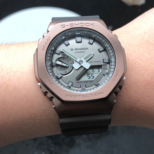 卡西欧电子双显运动防水防震手表