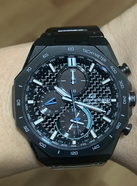 卡西欧手表Edifice EQW-A2100DC-1A/DB/CL/A2000太阳能电波男腕表