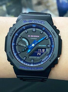 卡西欧G-SHOCK GM/GMA-S/GA-2100VB-1A/1A1/4A/1A1电子男士腕手表