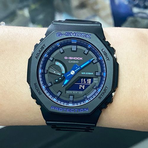 卡西欧男电子双显运动手表防水