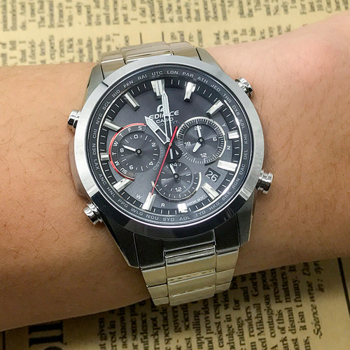 卡西欧手表EQW-T650D-1A/630YDB/YD/A2100/A2000太阳能电波男腕表