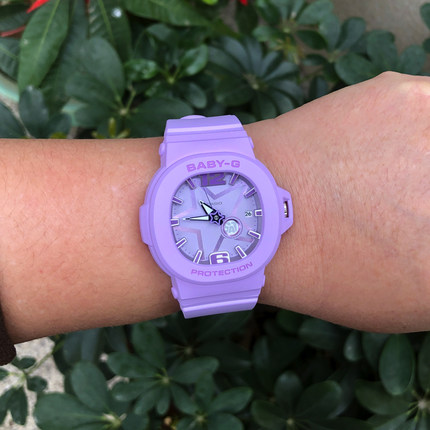 卡西欧手表BGA-10D-6A/4A/7A/320-3A/7A2防水运动电子女士腕手表