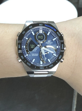 卡西欧Edifice ECB-950YDB-2A/YMP-1A/900YDB-1B太阳能蓝牙男手表