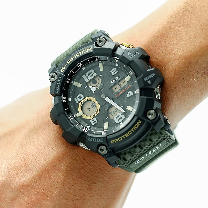 卡西欧CASIO 手表 G-SHOCK GWG-100/1000-1A3/1A8/1A光能电波男表