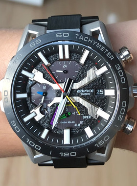 卡西欧EDIFICE EQB-2000YDC-1A/501XYDB/YDB太阳能蓝牙男手表防水