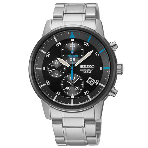 精工行货2年多功能计时石英手表