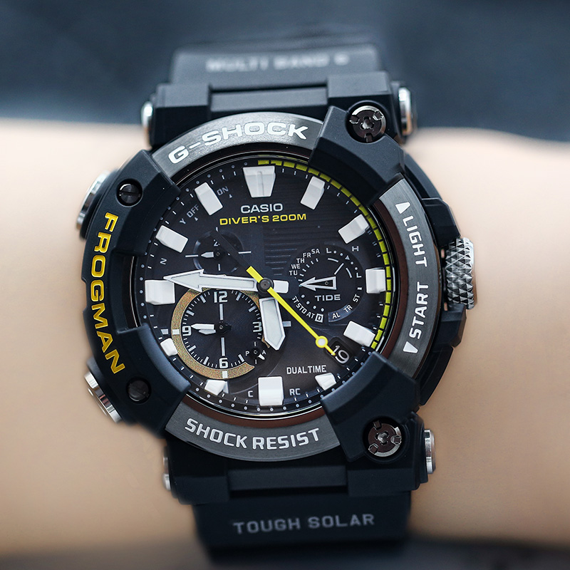 卡西欧手表G-SHOCK GWF-A1000-1A/1A4/1A2七代蛙人太阳能电波男表-封面