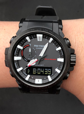 卡西欧PROTREK PRW-61Y-1B/6600YB-3/1/60Y-1A光能电波登山男手表