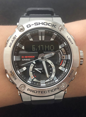 卡西欧手表G-SHOCK GST-B200-1A/B/D/X/B100/X/D/G太阳能蓝牙男表