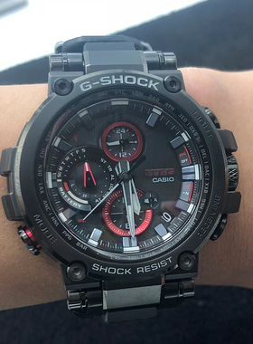 卡西欧手表 G-SHOCK MTG-B1000B-1A/D/BD-1A 太阳能电波蓝牙男表