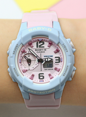卡西欧手表 BGA-230PC-2B/6B/9B/SC-4B/3B/7B/230SA 电子女表