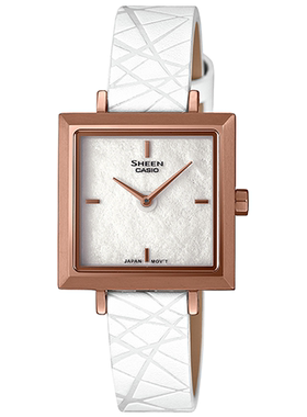 卡西欧手表Sheen SHE-C151PGL-7A/C141CGL-4A/C121M石英女腕手表