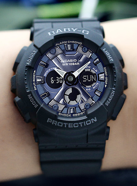 卡西欧手表 BABY-G BA-130-1A2/110XCP/4A/7A1/7A2 电子运动女表