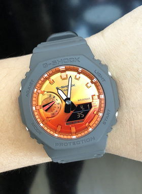 卡西欧手表GA-2100FL/1A1/FR-5A/3A/VB-1A/4A/BP 电子男腕表