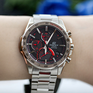 1000XYD 900D光能蓝牙男腕手表 卡西欧Edifice XYDC EQB