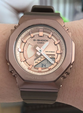 卡西欧GM-S2100BR-5A/MF-1A/2100B-3A/4A/PG-1A4 电子防水女手表