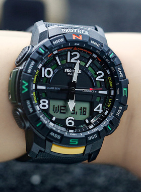 卡西欧 PROTREK PRT-B50-1/2/4/YT/T-7/B70-5 登山蓝牙男士腕手表