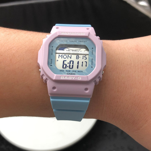 卡西欧手表BABY-G BGD/BLX-565-2/S-7/560CR-4/3防水电子女腕表