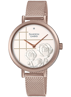 卡西欧手表Sheen SHE-C140CGM-7A/C150CGL-4A/GM/GL-2A石英女腕表