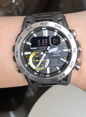 卡西欧Edifice太阳能蓝牙男手表ECB-40YDC-1A/YD/YP/900YDB-1B/1A