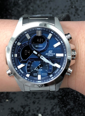 卡西欧手表 ECB-30YD-2A/1A/YDC/YP/900YDB-1B太阳能蓝牙石英男表