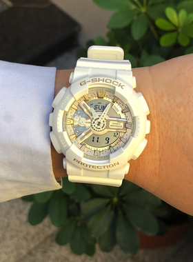 卡西欧手表GMA-S110ST-7A/S120GB-1A/MF-4A/7A1/S140防水电子女表