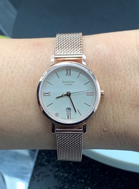 卡西欧手表SHE-4540CGM-4A/CM-3A/4539CGL-1A/M-7A 石英女士腕表