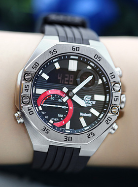 卡西欧手表 EDIFICE ECB-10YP-1A/YDC/YPB/YD-2A蓝牙石英男士腕表
