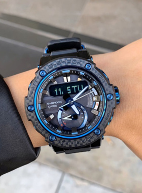 卡西欧手表 G-SHOCK GST-B200X-1A2/1A9/B100X/D/B太阳能蓝牙男表