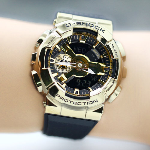 卡西欧电子双显运动男腕手表防水