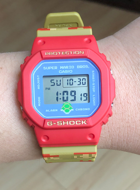 卡西欧DW-5600SMB-4/TL-7/AI-1 40周年超级马力电子防水男手表