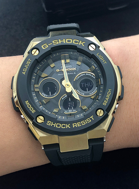 卡西欧手表 GST-W300G/s310/1A1/1A2/1A4/S300GL/BD-1A 电波男表