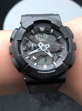 卡西欧手表G-SHOCK GA/GM-110MF-1A/B/G-1A9/VB/RH/SG 电子男腕表