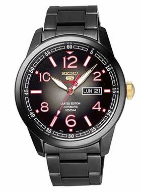 精工手表全国联保SRP647J1/601J1 中国限量自动机械防水男士腕表