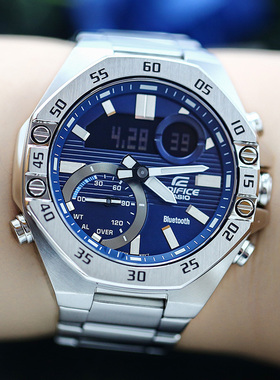 卡西欧EDIFICE ECB-10YD-2A/YDC/YP/YPB/20YCL-1A 蓝牙石英男手表